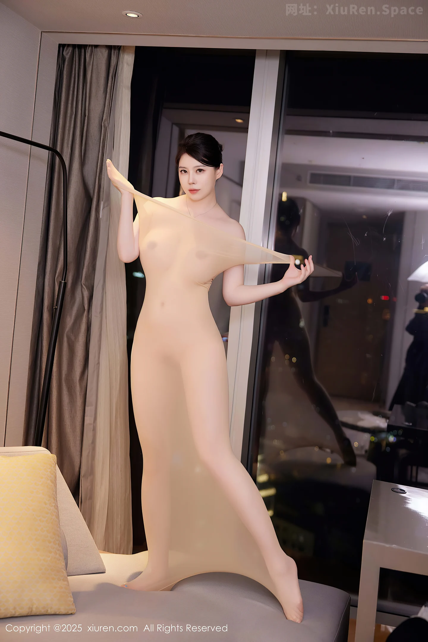 图片[4]-[XiuRen秀人网] VOL.9964 模特白茹雪abby私房性感肉色连体丝袜透视秀丰腴身材诱惑写真60P-秀人网官方网站